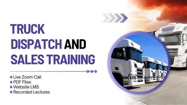 Truck Dispatch and Sales Training Course